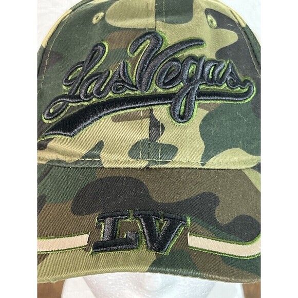 Las Vegas Camouflage Camo Adjustable Adult Baseball Ball Cap Embroidered Hat New - Picture 1 of 5